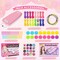 Friendship Bracelet Making Kit for Girls,DIY Arts and Crafts Toys,Jewelry String Maker Kit,The Best Birthday Gifts Ideas for Girls 6 7 8 9 10 11 12+ Years Old(Pink)